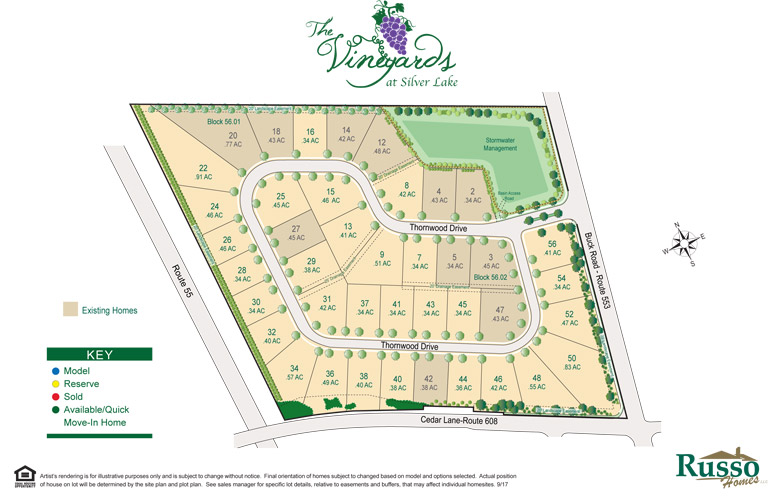 The Vineyards in Silver Lake (Essex County), NJ - A custom home community