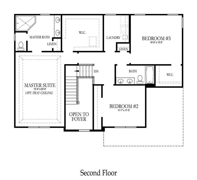 Farmhouse Style House Plan 3 Beds 2